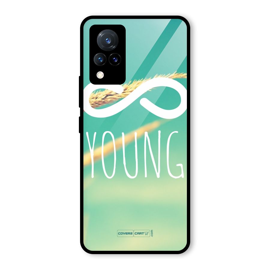 Infinity Young Glass Back Case for Vivo V21 5G