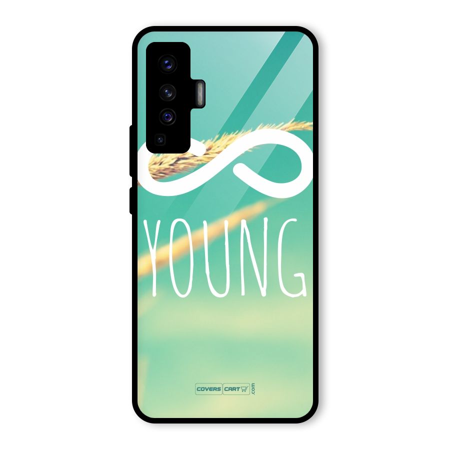 Infinity Young Glass Back Case for Vivo X50