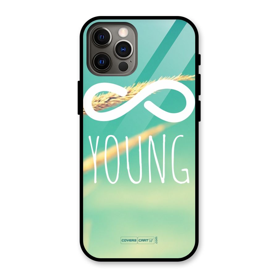 Infinity Young Glass Back Case for iPhone 12 Pro