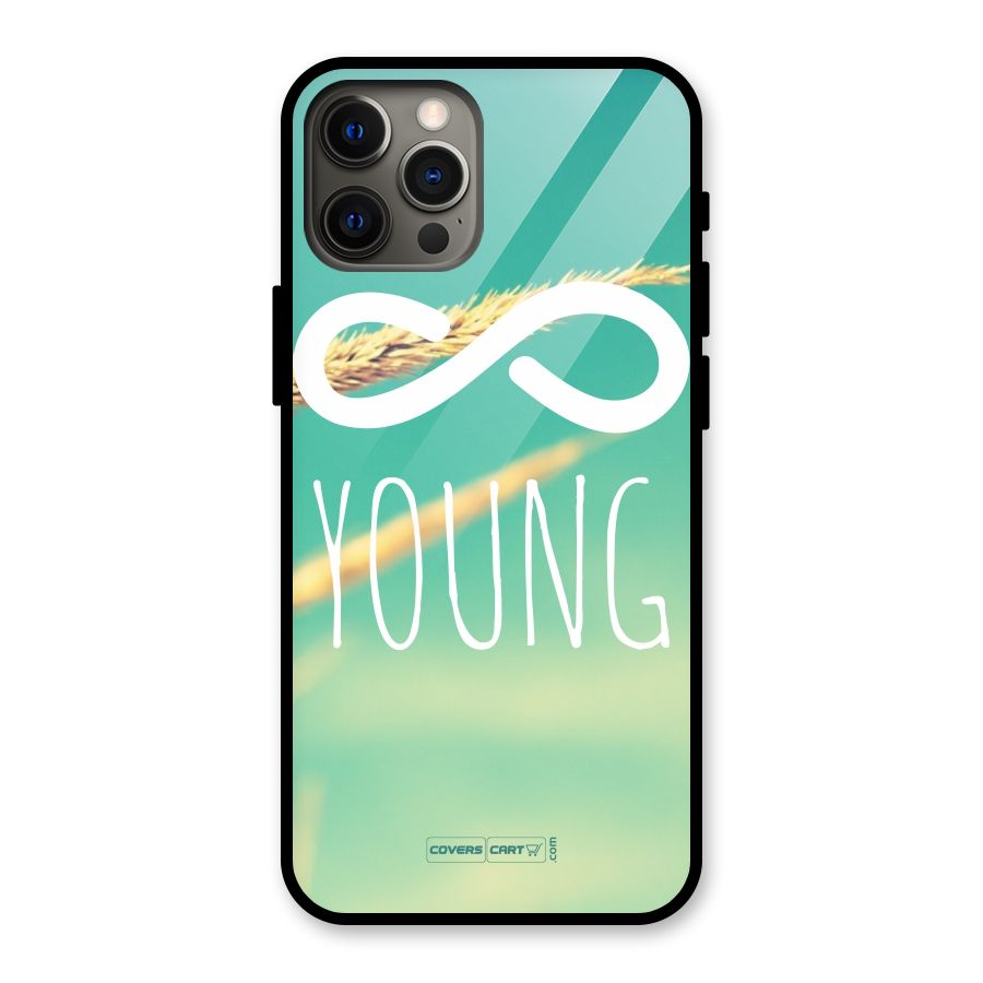 Infinity Young Glass Back Case for iPhone 12 Pro Max
