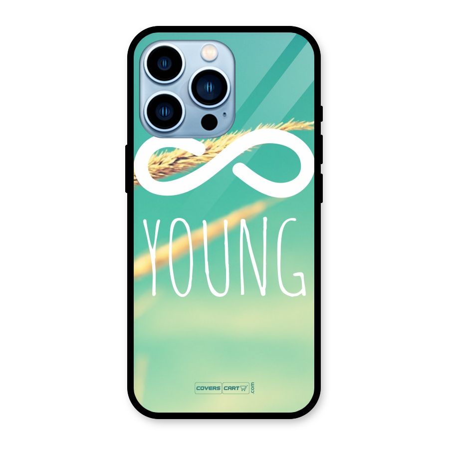 Infinity Young Glass Back Case for iPhone 13 Pro