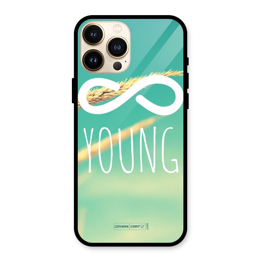 Infinity Young Glass Back Case for iPhone 13 Pro Max