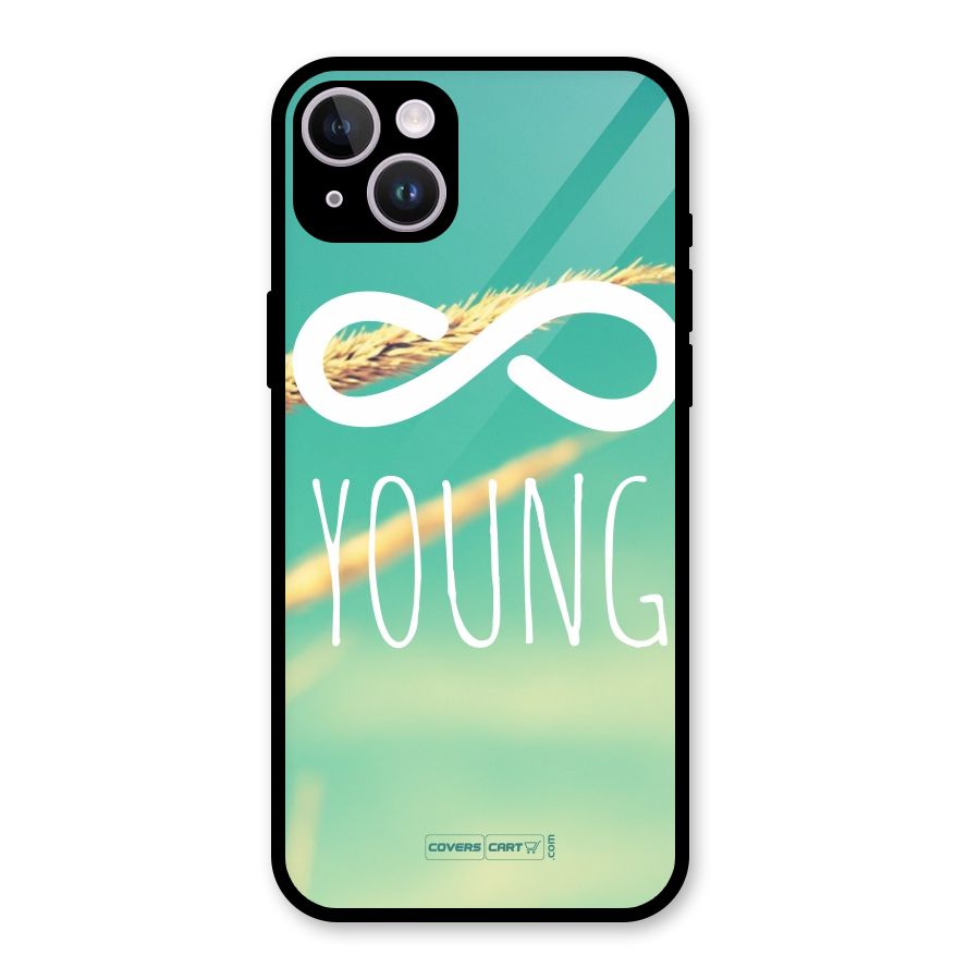 Infinity Young Glass Back Case for iPhone 14 Plus