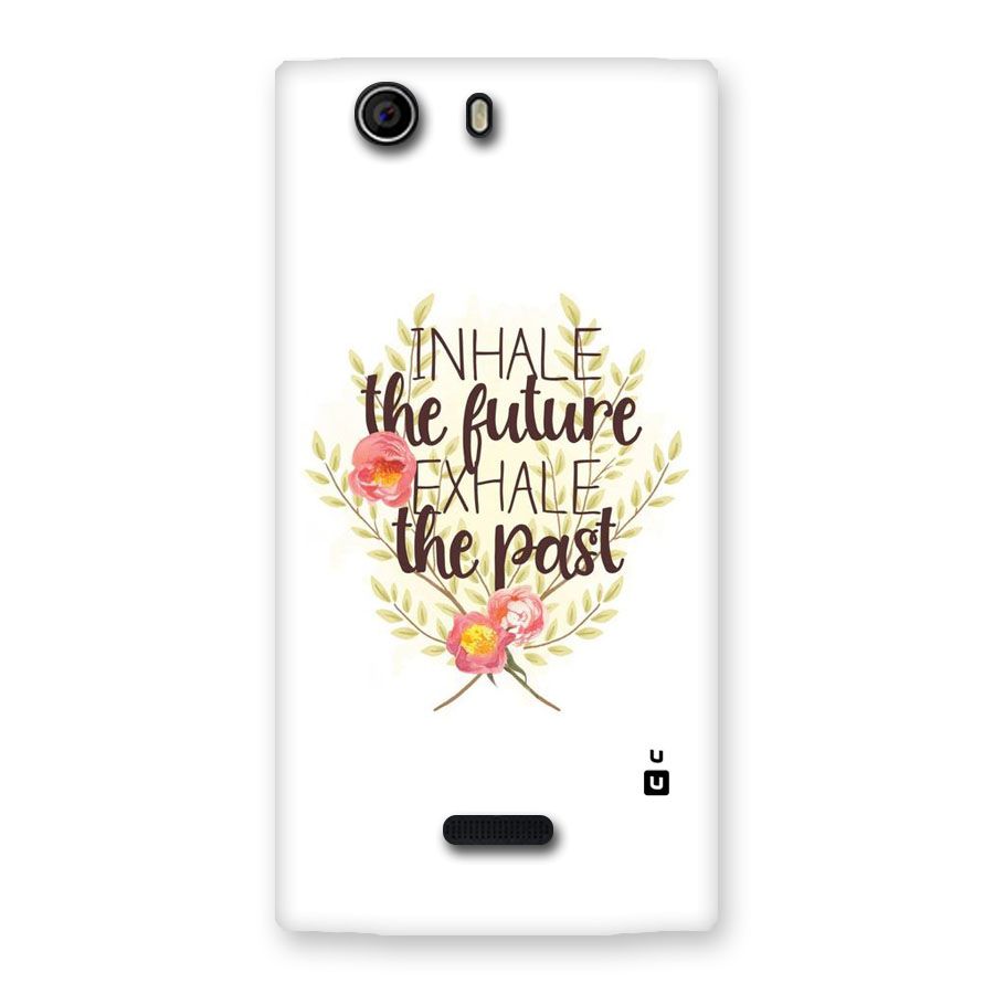 Inhale Future Back Case for Canvas Nitro 2 E311