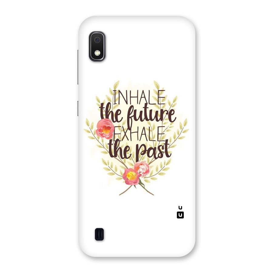 Inhale Future Back Case for Galaxy A10