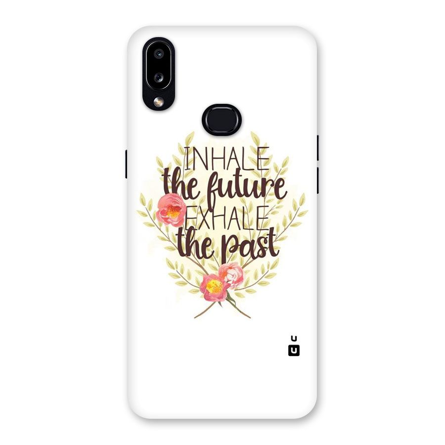 Inhale Future Back Case for Galaxy A10s