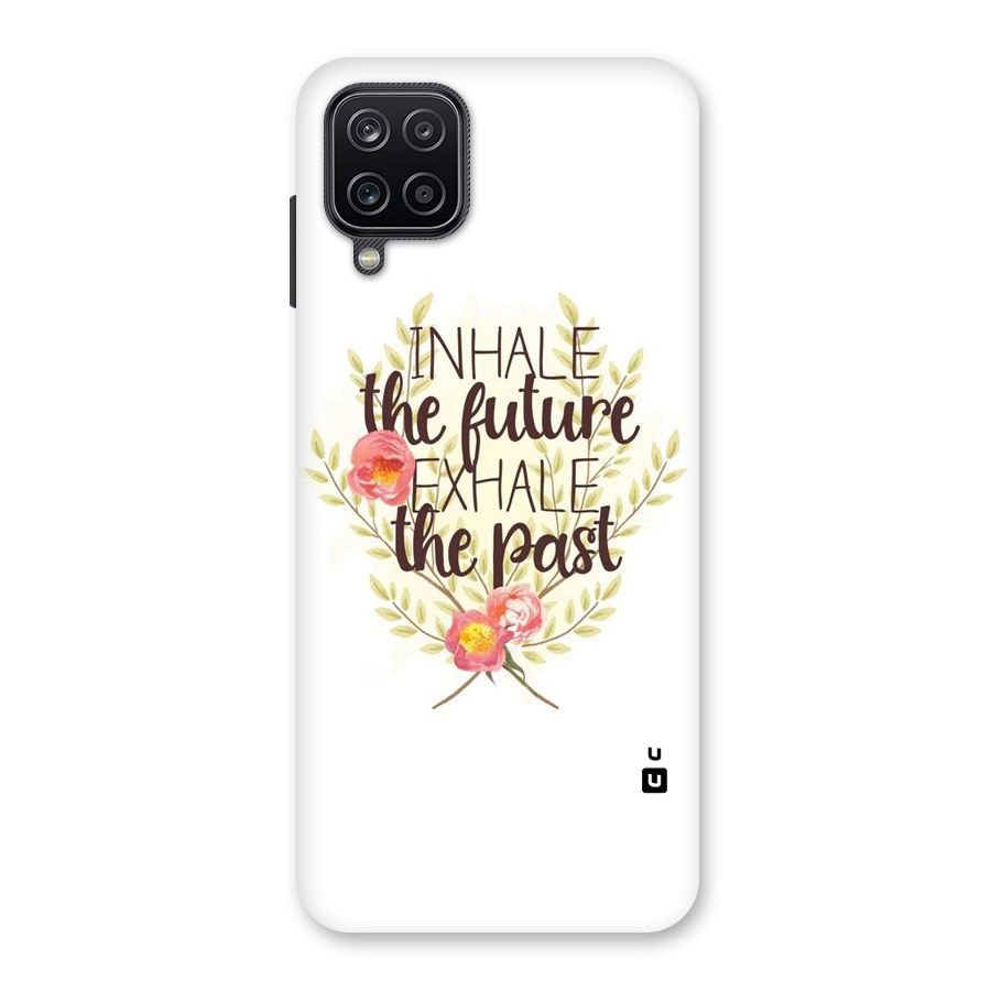 Inhale Future Back Case for Galaxy A12