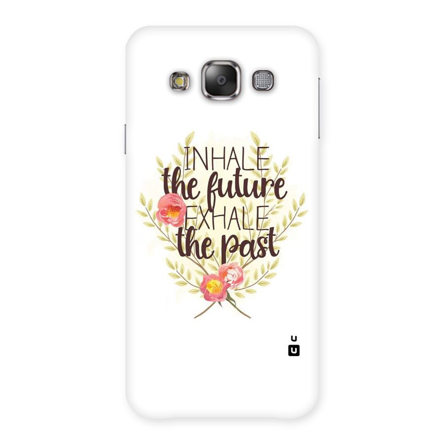 Inhale Future Back Case for Galaxy E7