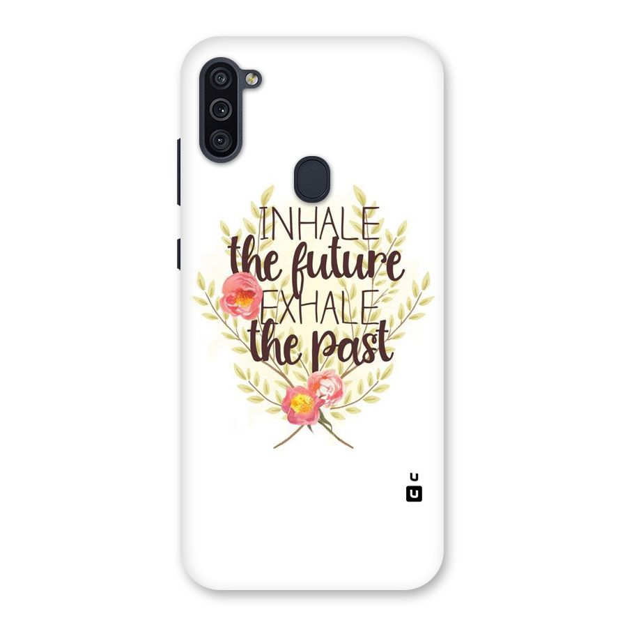 Inhale Future Back Case for Galaxy M11