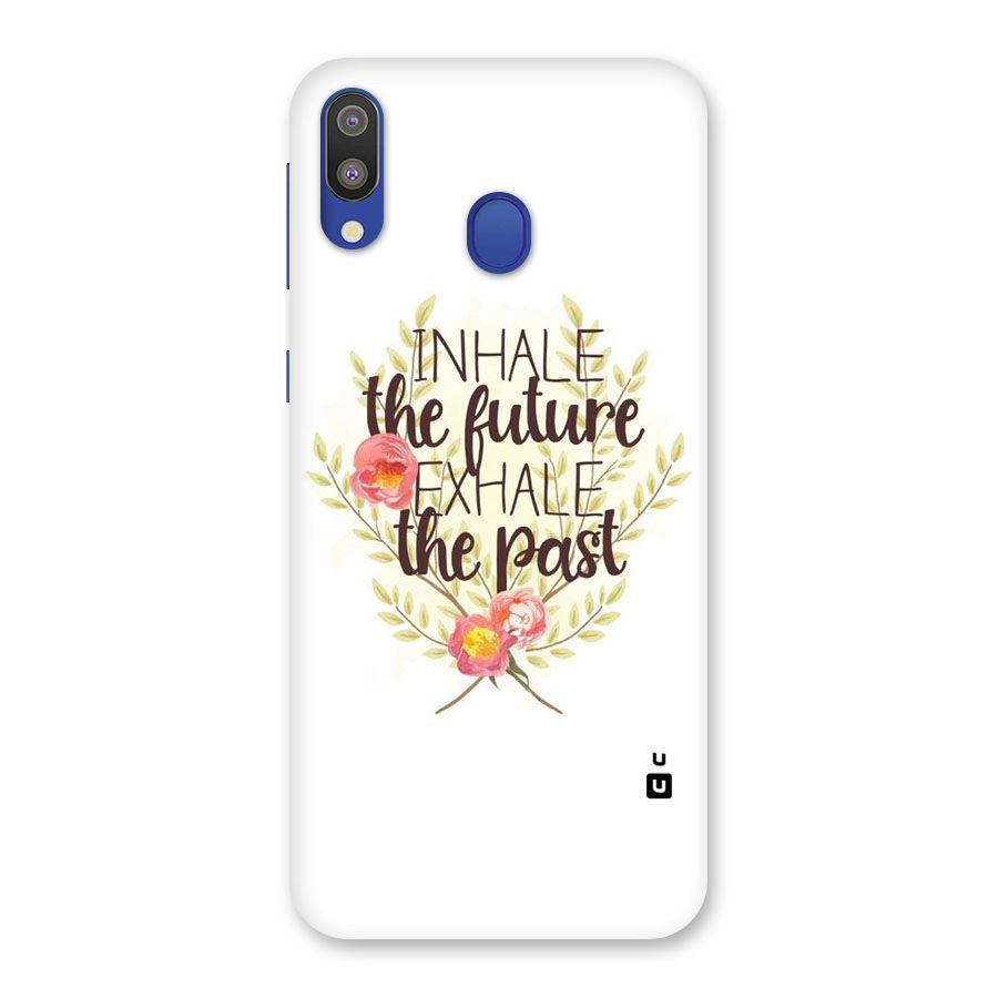 Inhale Future Back Case for Galaxy M20