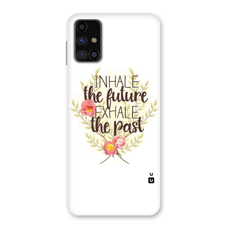 Inhale Future Back Case for Galaxy M31s
