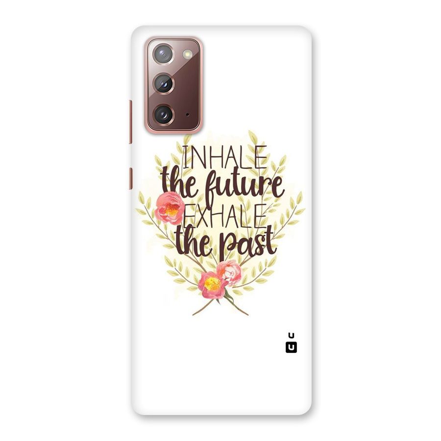 Inhale Future Back Case for Galaxy Note 20
