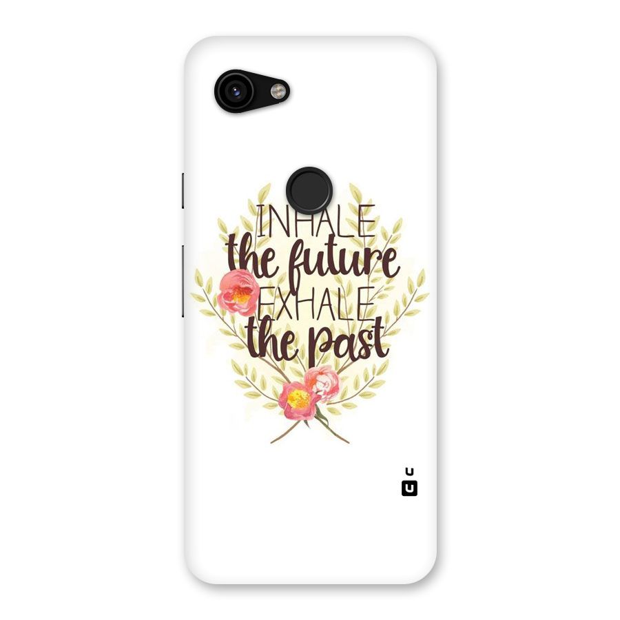 Inhale Future Back Case for Google Pixel 3a