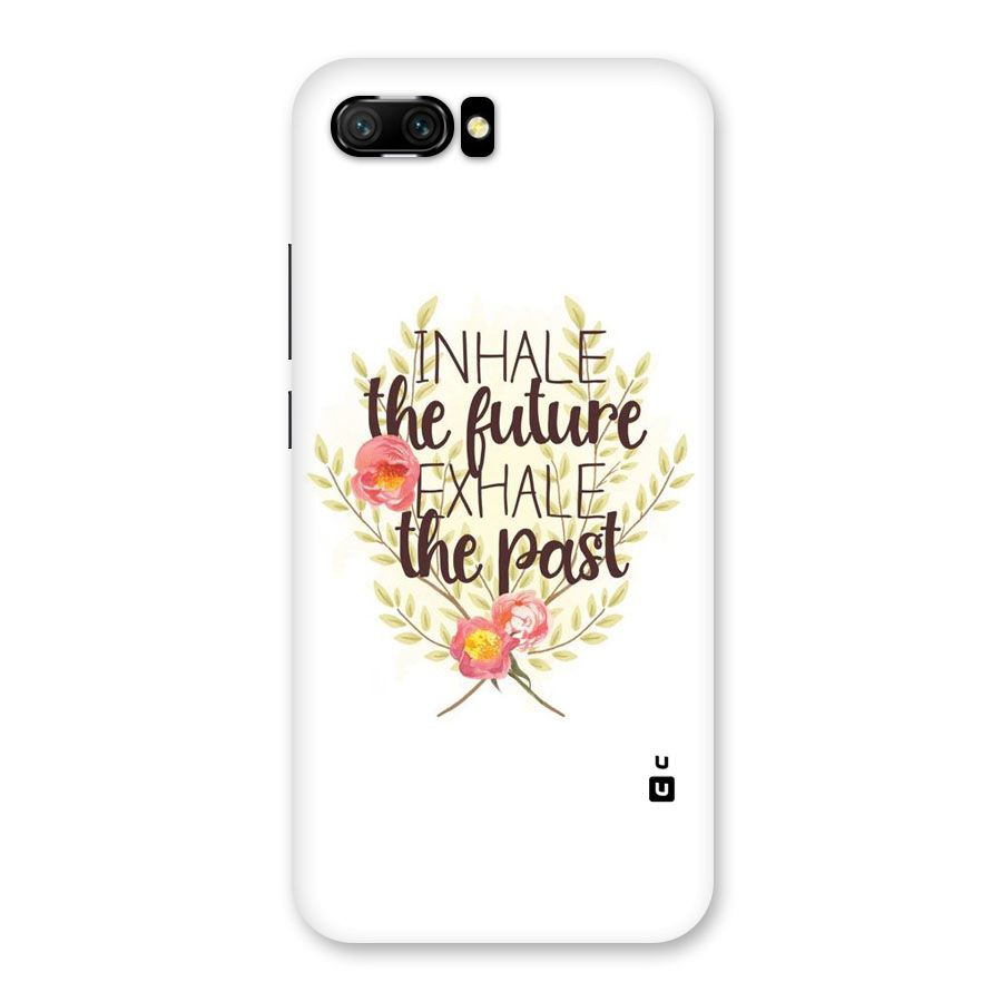 Inhale Future Back Case for Honor 10