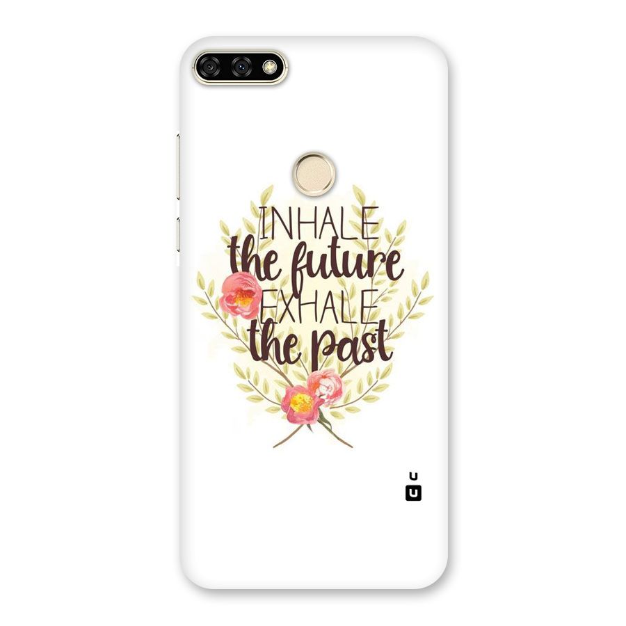 Inhale Future Back Case for Honor 7A