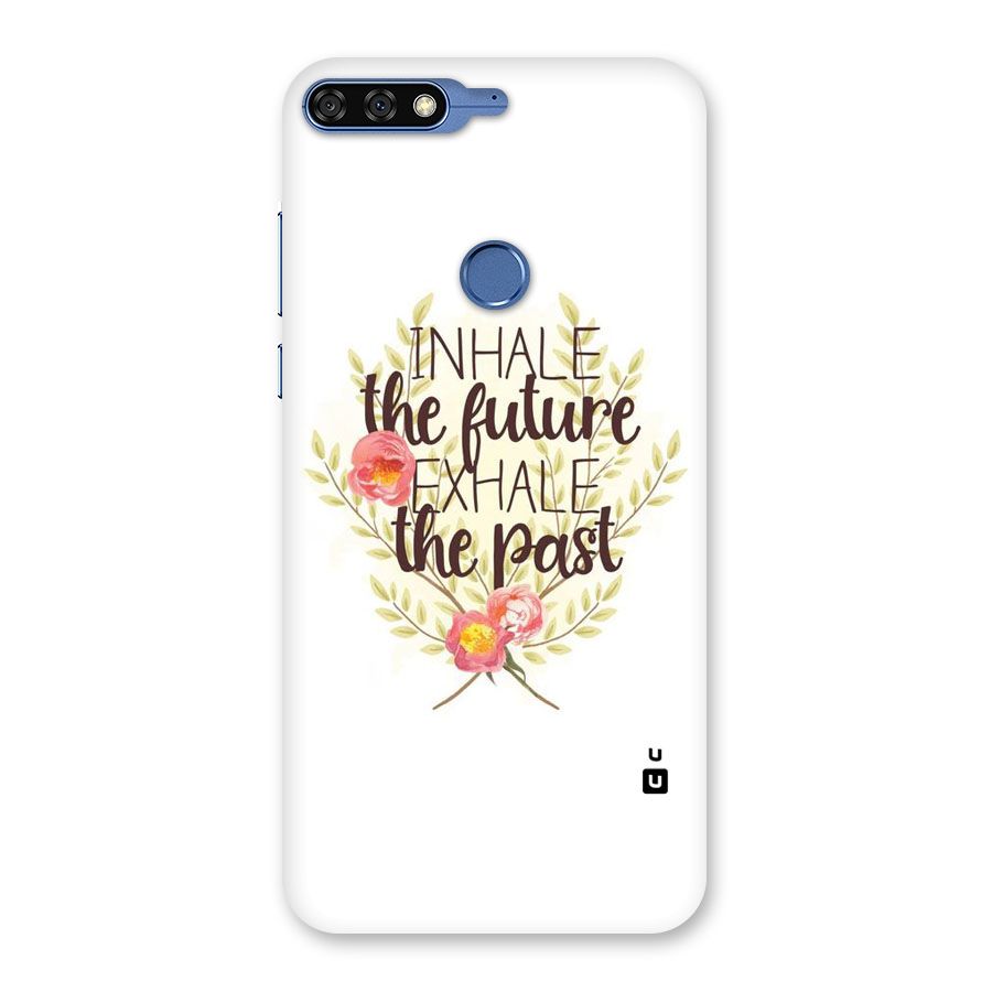 Inhale Future Back Case for Honor 7C
