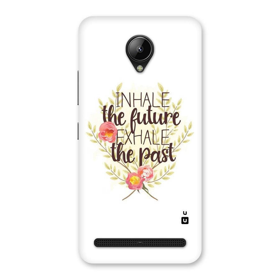 Inhale Future Back Case for Lenovo C2
