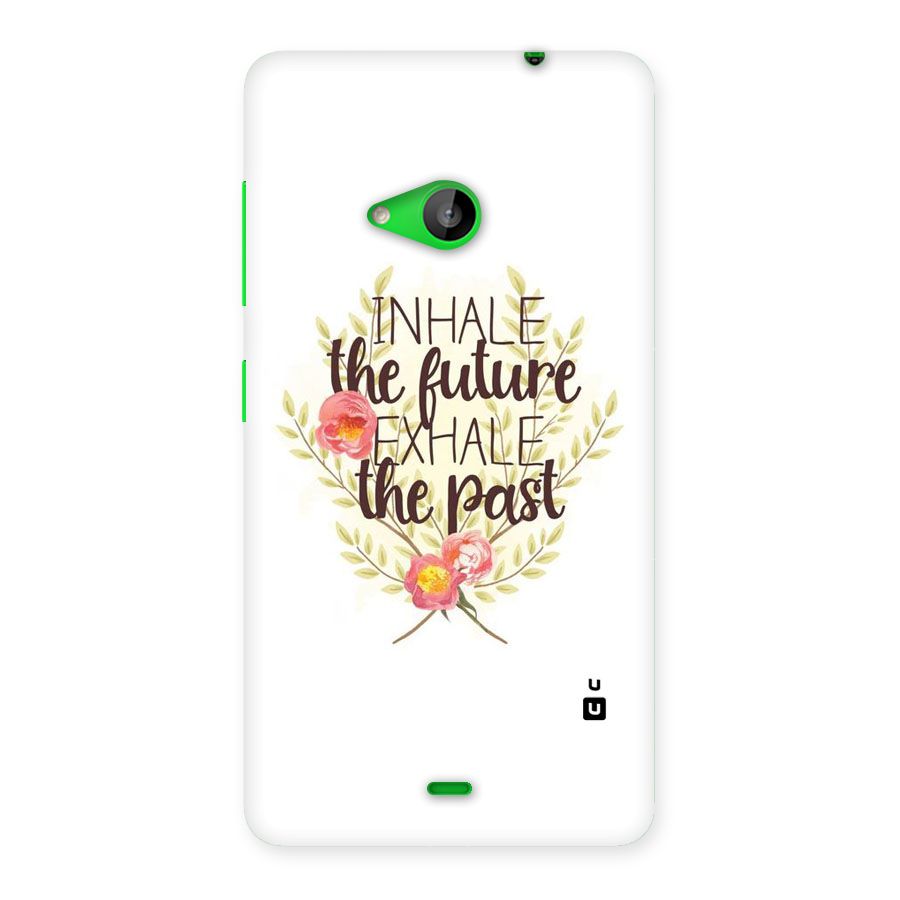 Inhale Future Back Case for Lumia 535