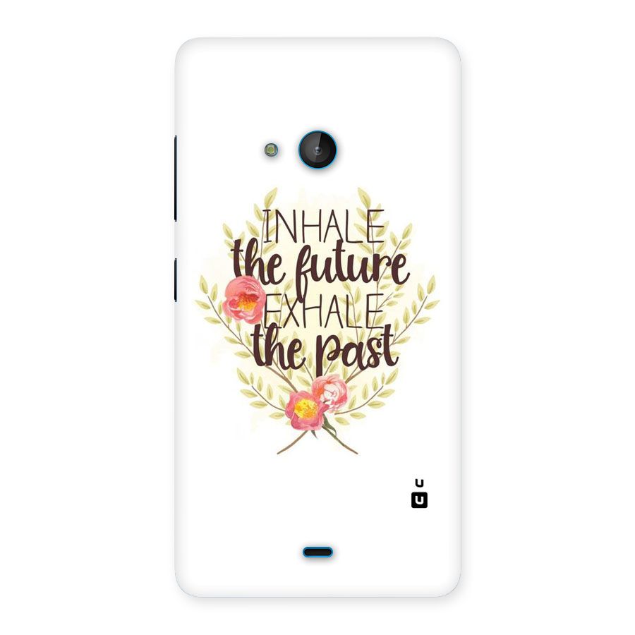 Inhale Future Back Case for Lumia 540