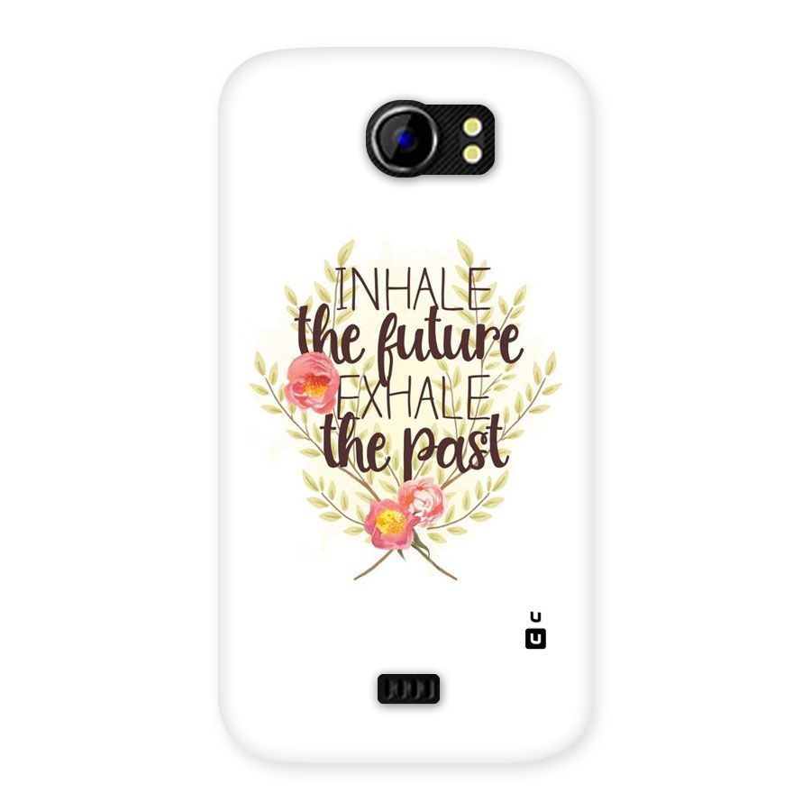 Inhale Future Back Case for Micromax Canvas 2 A110