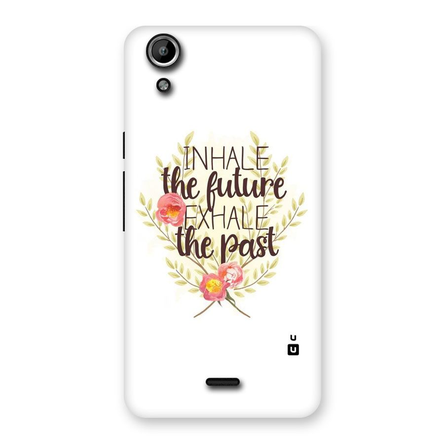 Inhale Future Back Case for Micromax Canvas Selfie Lens Q345