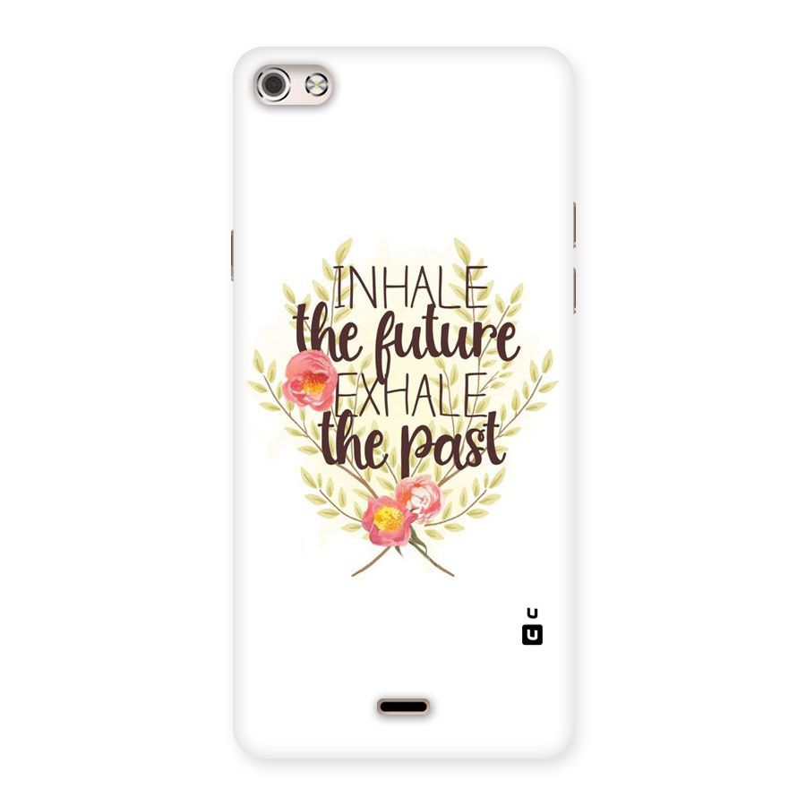 Inhale Future Back Case for Micromax Canvas Silver 5