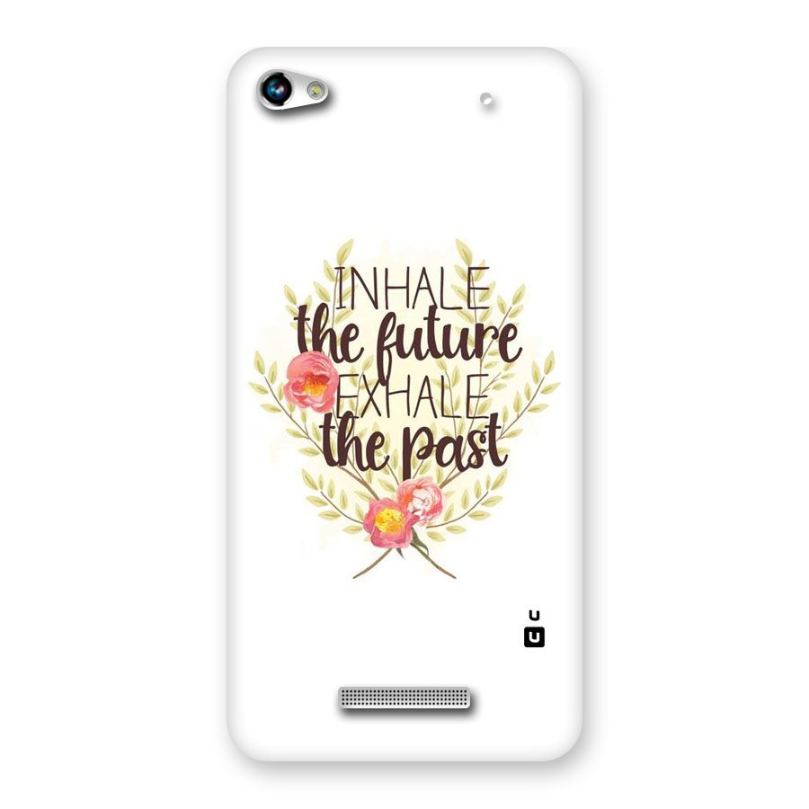 Inhale Future Back Case for Micromax Hue 2
