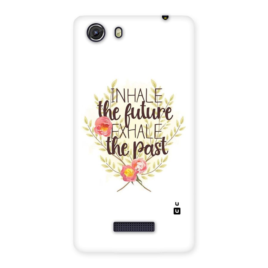 Inhale Future Back Case for Micromax Unite 3