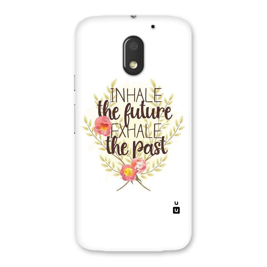 Inhale Future Back Case for Moto E3 Power
