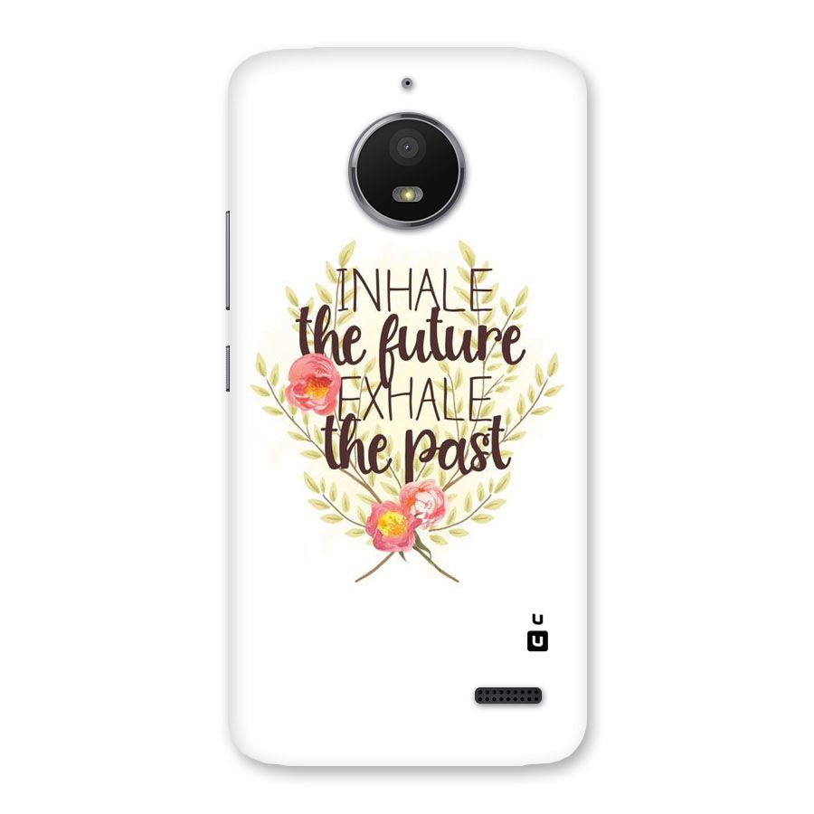 Inhale Future Back Case for Moto E4