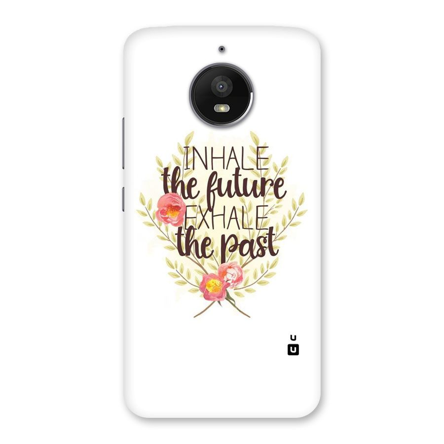 Inhale Future Back Case for Moto E4 Plus