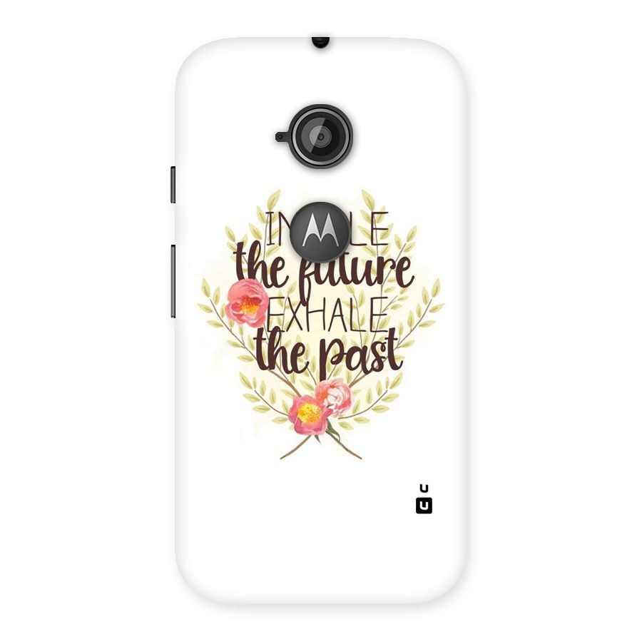 Inhale Future Back Case for Moto E 2nd Gen
