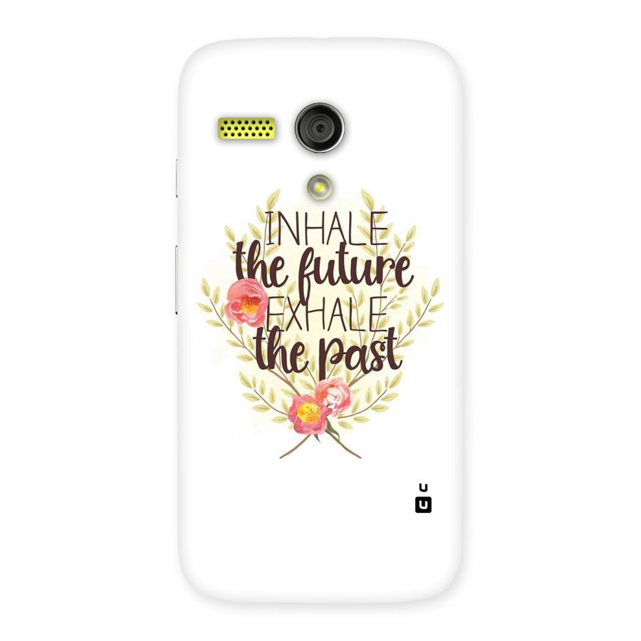 Inhale Future Back Case for Moto G