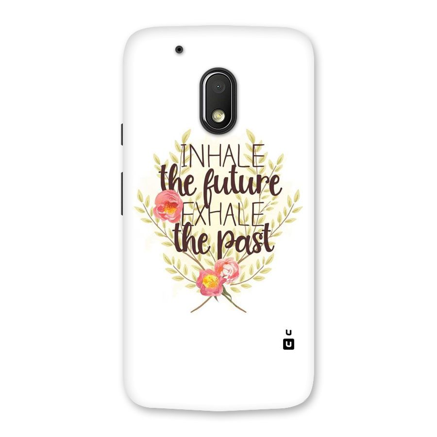 Inhale Future Back Case for Moto G4 Play