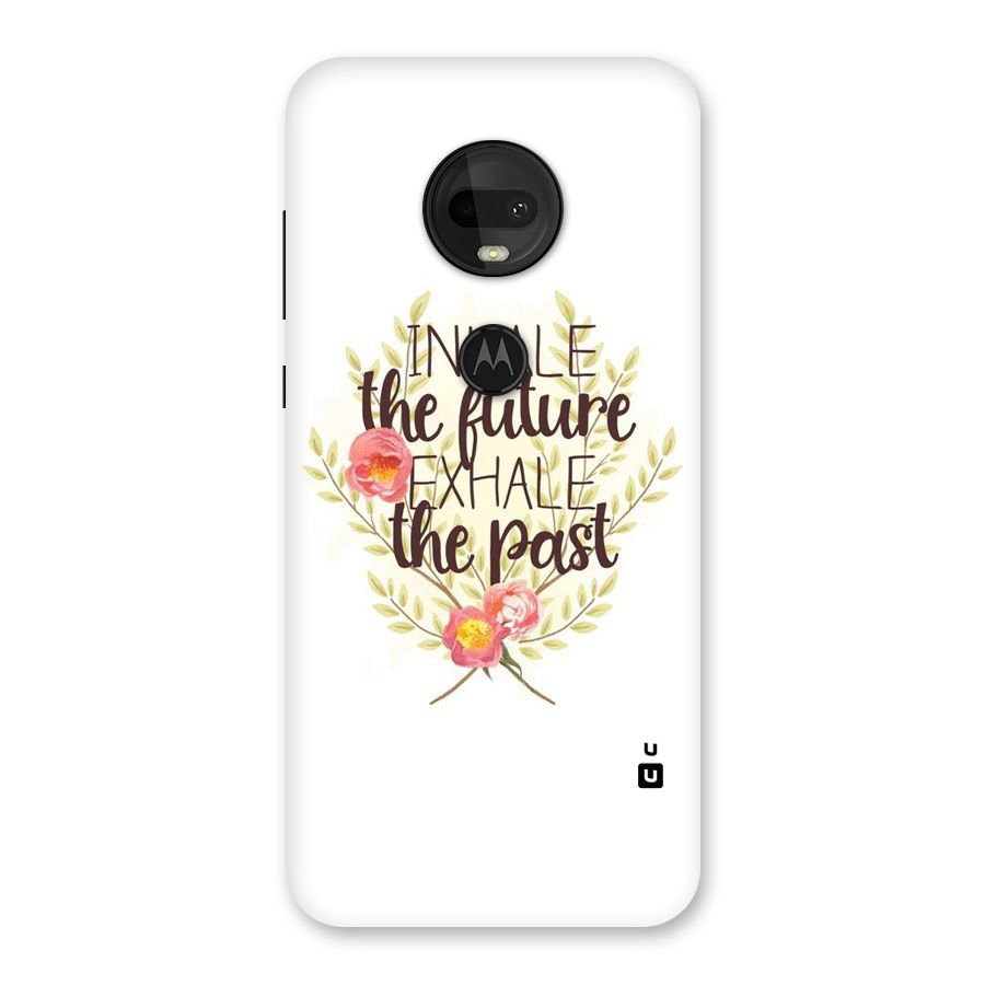 Inhale Future Back Case for Moto G7