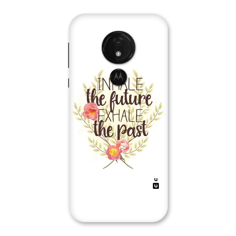 Inhale Future Back Case for Moto G7 Power