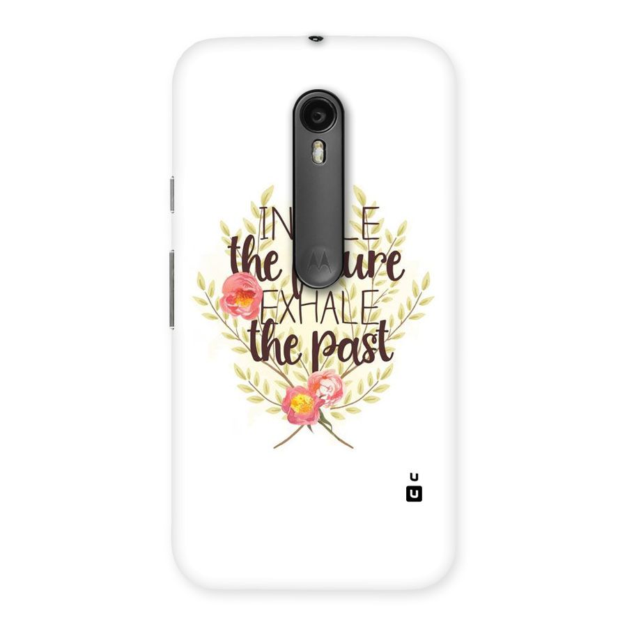 Inhale Future Back Case for Moto G Turbo