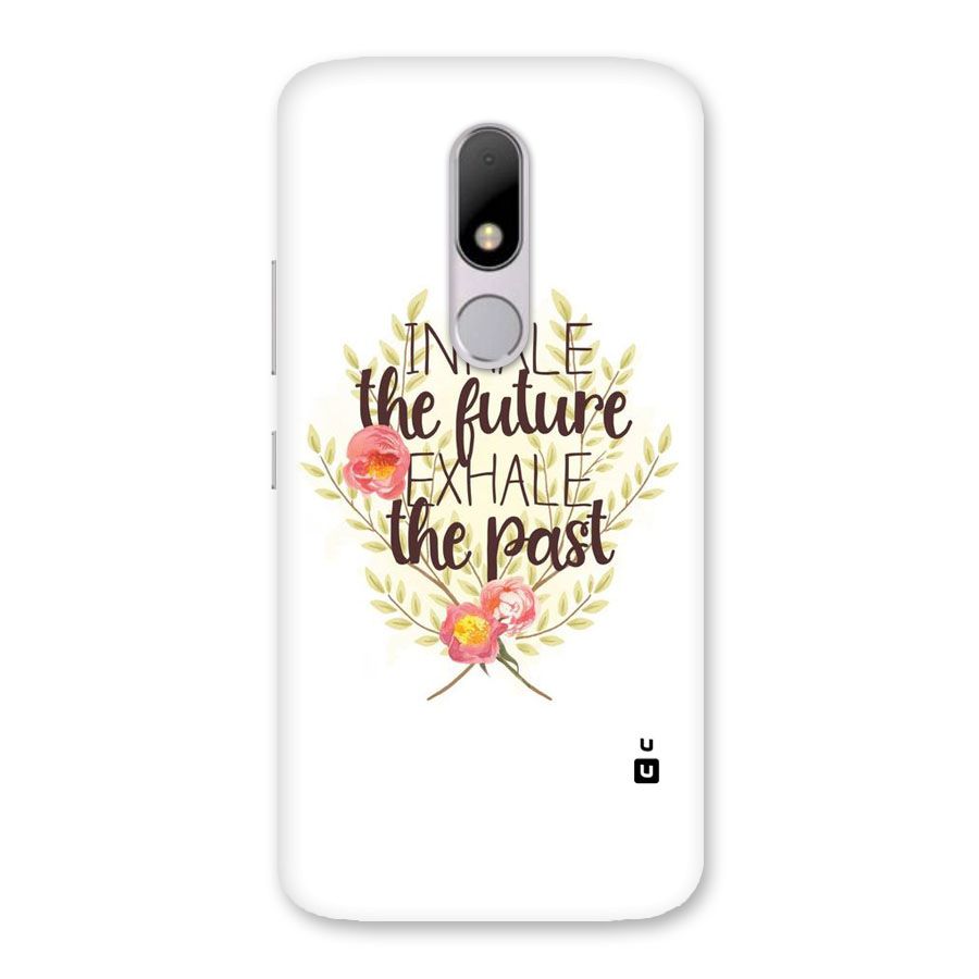 Inhale Future Back Case for Moto M