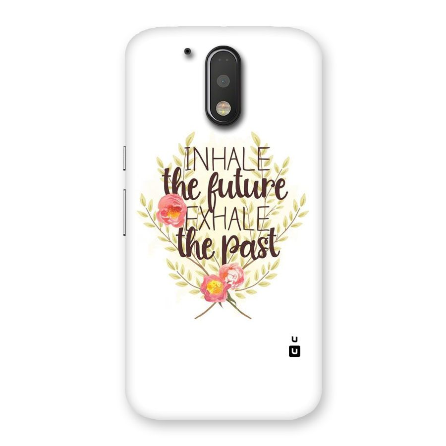 Inhale Future Back Case for Motorola Moto G4