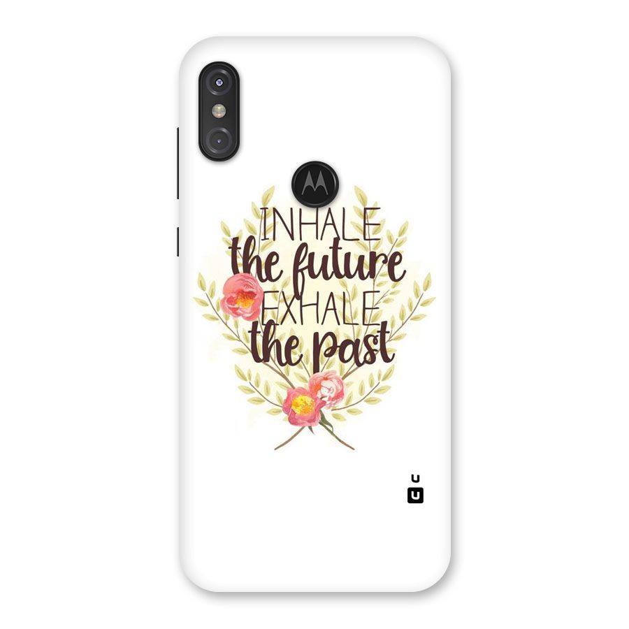 Inhale Future Back Case for Motorola One Power