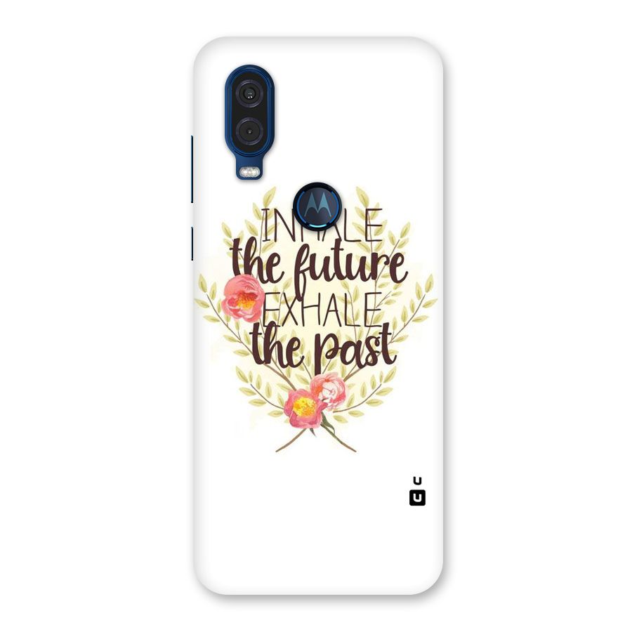 Inhale Future Back Case for Motorola One Vision