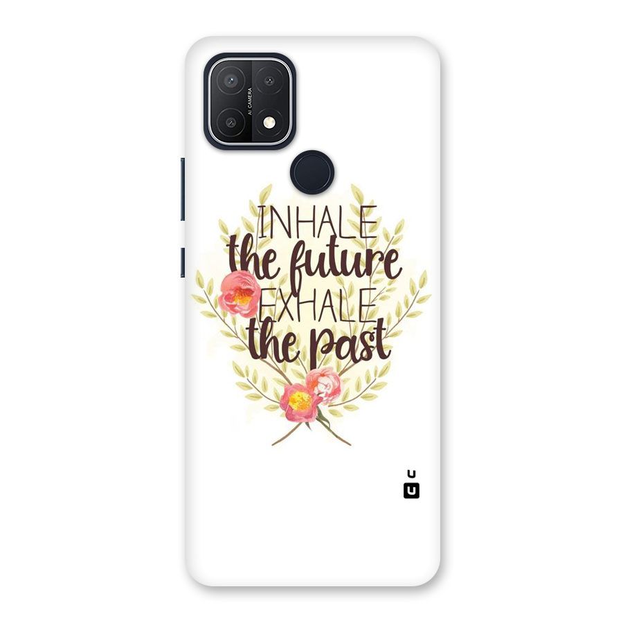 Inhale Future Back Case for Oppo A15s