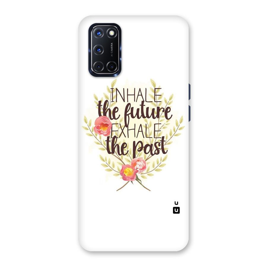 Inhale Future Back Case for Oppo A52