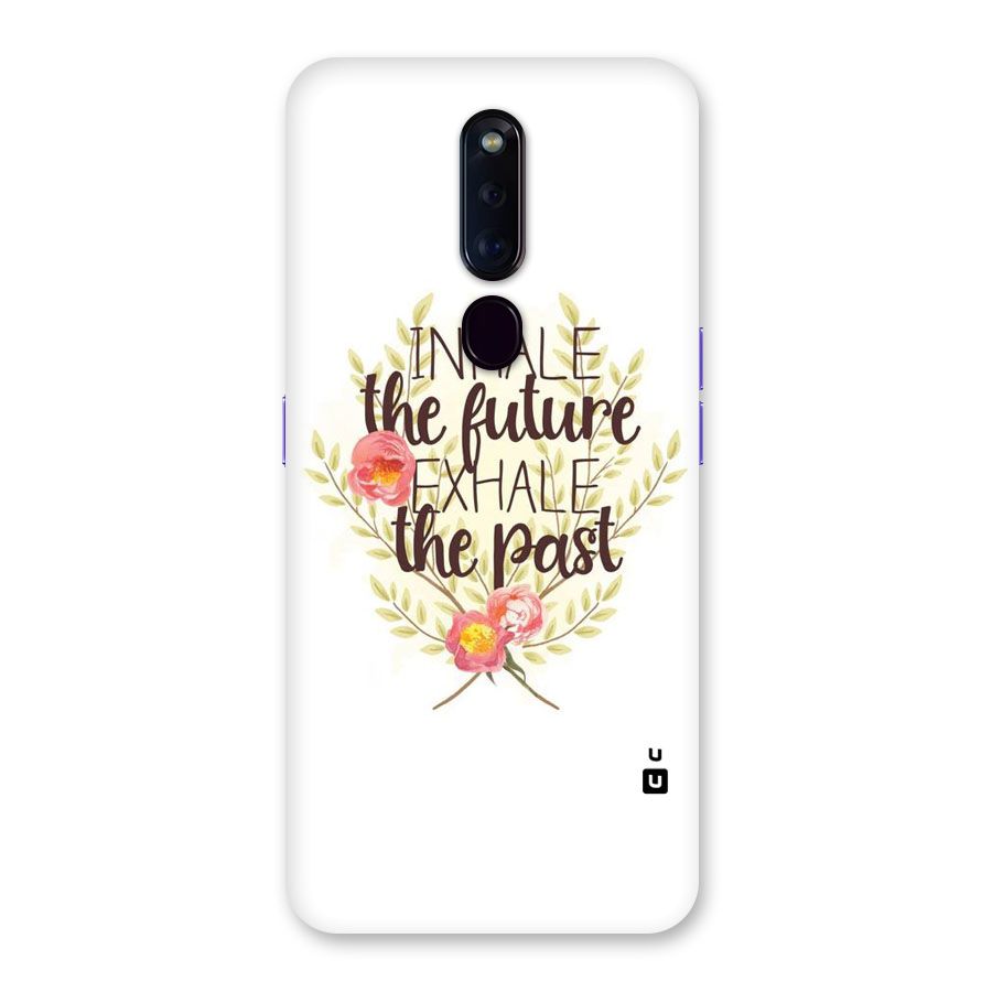 Inhale Future Back Case for Oppo F11 Pro