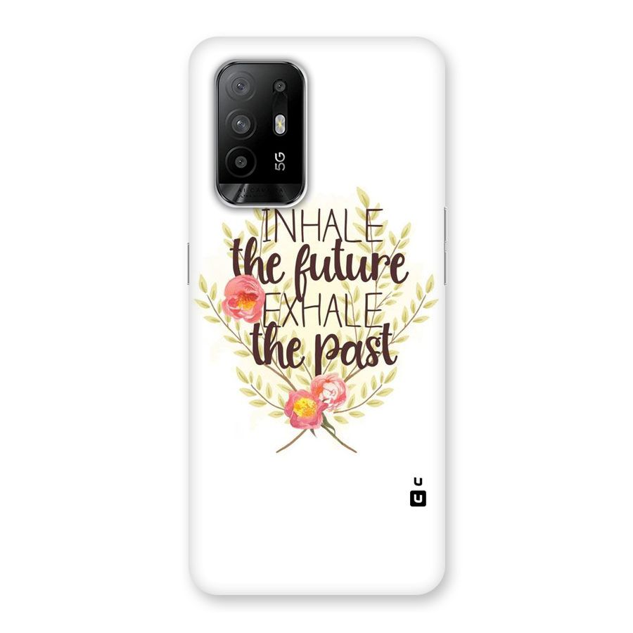 Inhale Future Back Case for Oppo F19 Pro Plus 5G