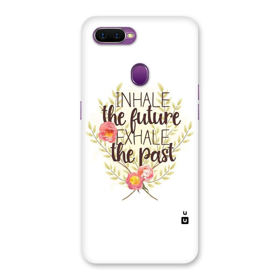 Inhale Future Back Case for Oppo F9