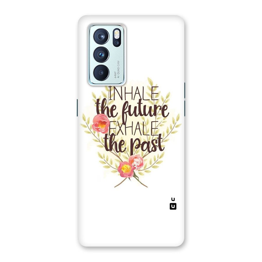 Inhale Future Back Case for Oppo Reno6 Pro 5G