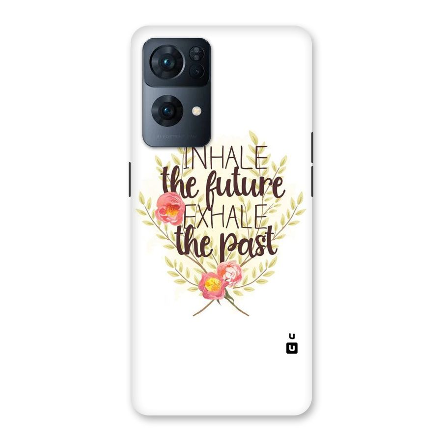 Inhale Future Back Case for Oppo Reno7 Pro 5G