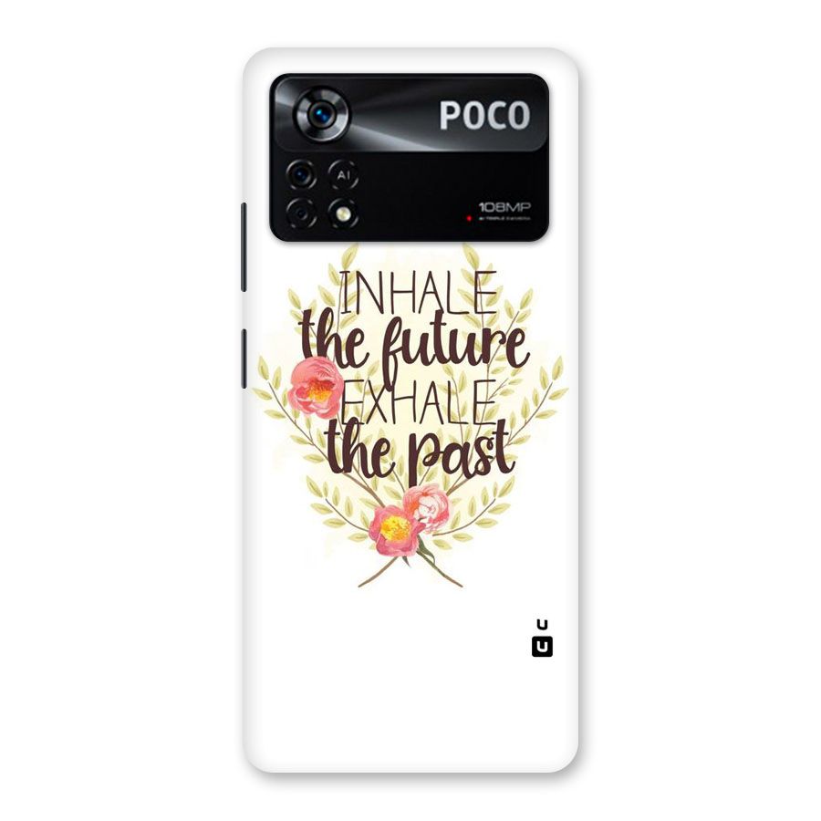 Inhale Future Back Case for Poco X4 Pro 5G