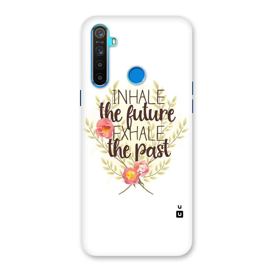 Inhale Future Back Case for Realme 5